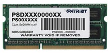 Patriot 4 GB SO-DIMM DDR3 1333 MHz (PSD34G13332S)