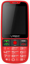 Sigma mobile Comfort 50 Elegance Dual Sim Red (UA UCRF)
