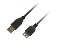 Piko USB Cable to USB F 3m Black