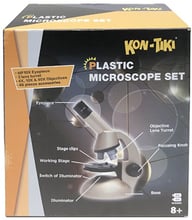 Микроскоп Kon-Tiki пробирки, стекло, инструмент, линзы, подсветка (MM9031)
