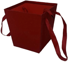 Подарункова коробка UFO W9567 Red Box Flowers