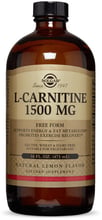 Solgar L-Carnitine 1500 mg 16 fl oz (473 ml) Natural Lemon Flavor