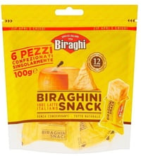 Сыр GranBiraghi Gran Biraghini Snack 6 X 16,67 гр (8002004437259) (WT2577)