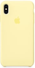 Apple Silicone Case Mellow Yellow (MUJR2) for iPhone Xs Max