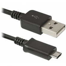 Defender USB Cable to microUSB 1m Black (87473)