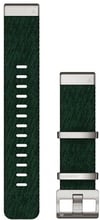 Garmin QuickFit 22mm Watch Bands Jacquard-weave Nylon Strap – Pine Green (010-13008-00)