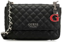Жіноча сумка через плече Guess Melise Shoulder Bag чорна (HWVG7667200-BLA)