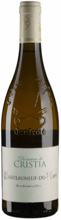 Вино Domaine de Cristia Chateauneuf-du-Pape Blanc 2021 біле сухе 0.75 л (BWR8301)