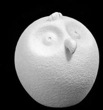 Статуетка у формі сови Linea Sette Ceramiche N85/C 10 см білий