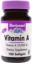 Bluebonnet Nutrition, Vitamin A, 100 Softgels (298)