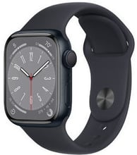 Apple Watch Series 8 41mm GPS Midnight Aluminum Case with Midnight Sport Band (MNP53, MNU73) Approved Вітринний зразок