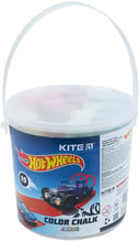 Мелки цветные Kite Jumbo Hot Wheels 15 шт (HW21-074)