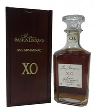 Арманіяк Bas Armagnac Baron Gaston Legrand XO Carafe Wood Gift 40% 0.7л (VTS5515240)