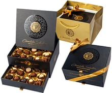 Конфеты Bolci Chocolate Selection Assorted Chocolate Pralines Black Box 460 г (8697437854935)