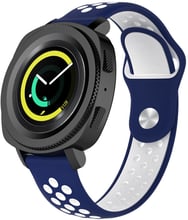 Becover Sport Band Vents Style Blue-White for Huawei Watch GT 2 42mm (705752)