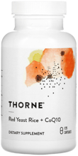 Thorne Research Choleast Красный ферментированный рис с коэнзимом Q10 120 капсул