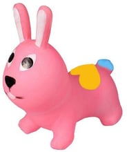 Детский прыгун METR+ кролик BT-RJ-0068 резиновый (Розовый)