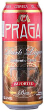 Пиво Praga Premium Dark Lager темное фильтрованое 4.7% 0.5л (8593875519897-1)