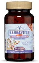Solgar Kangavites, Complete Multivitamin & Mineral Children's Formula, Berry Flavor, 120 Chewable Tablets Кангавитес с мультивитаминами и минералами