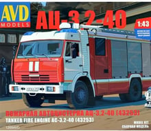 Пожарная AVD Models автоцистерна АЦ-3,2-40 (43253)