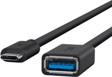 Belkin Adapter USB-C to USB-A 14cm Black (F2CU036btBLK)