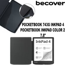 BeCover Smart Case Black for PocketBook 743G InkPad 4 / InkPad Color 2 (710066)
