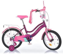 Детский велосипед Profi Trike Wave 14" фиолетовый (MB 14052-1)