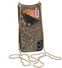 BeCover Glitter Wallet Gold for iPhone XR (703614)