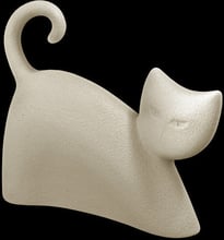 Статуетка у формі кота Linea Sette Ceramiche N38/B 20 см бежевий