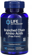 Life Extension BCAA Branched Chain Amino Acids БЦАА аминокислоты с разветвлённой цепью 90 капсул