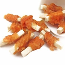 Лакомство для собак Селянські смаколики сырные палочки с куриным филе 4-4.5 см 500 г (LSC-52)