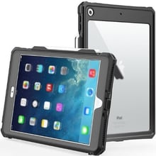 Shellbox Waterproof Case Black for iPad 10.2 (2019-2021)