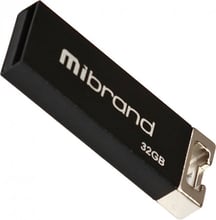 Mibrand 32GB Сhameleon Black USB 2.0 (MI2.0/CH32U6B)