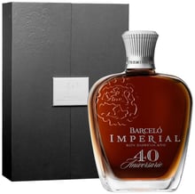 Ром Barcelo "Imperial Premium Blend" 40 Aniversario подарункове пакування 43% 0.7 л (WHS7461323129473)