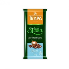 Шоколад Trapa STEVIA молочный, 75г