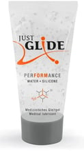 Гібридний гель-лубрикант Just Glide Performance, 20 ml