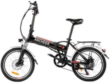 Электровелосипед городской Ancheer A1 (250 Вт, 10 А/час, 36 В, 25 км/ч), колеса 20", черный