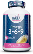 Haya Labs Omega 3-6-9 Омега 3-6-9 100 капсул
