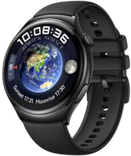 Huawei Watch 4 46mm Black Fluoroelastomer Strap