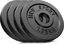 Hop-Sport ELITUM сет із металевих дисків 4 х 1.25 кг