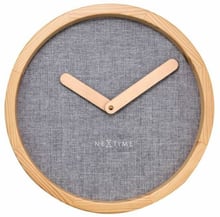 Настенные часы NeXtime Calm Grey 30см (3155GS)
