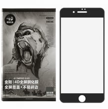 WK Tempered Glass Kingkong 4D Curved Black for iPhone SE 2020/iPhone 8/iPhone 7