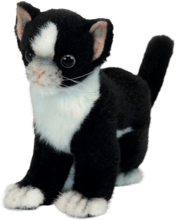 Мягкая игрушка Hansa Черный котенок (6487)