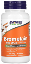 NOW Foods Bromelain 500 mg 60 caps