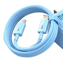 Baseus Cable USB-C to Lightning Superior Series Fast Charging Data 20W 1m Blue (CAYS001903)