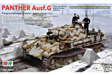 Модель Rye Field Model Танк Panther Ausf.G (Sd. Kfz. 171), с полным интерьером (RFM-RM5016)
