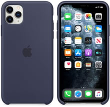 Apple Silicone Case Midnight Blue (MWYW2) for iPhone 11 Pro Max
