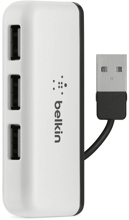 Belkin Travel HUB USB to 4xUSB2.0 White (F4U021bt)
