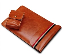 COTEetCI Leather Sleeve Brown (CS5130-BR) for MacBook 13"