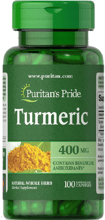 Puritan's Pride Turmeric 400 mg Куркумин 100 капсул